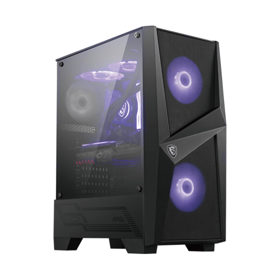 MSI Mag Forge 100M RGB + 12CM Fanlı Pencereli ATX Gaming Kasa MSI Mag Forge 100M RGB + 12CM Fanlı Pencereli ATX Gaming Kasa
