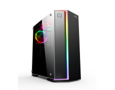 Powerboost Vk-G3906s Usb3.0 3x12cm Rgb Fan Atx Siyah Kasa (Jbst-Vk-G3906s)