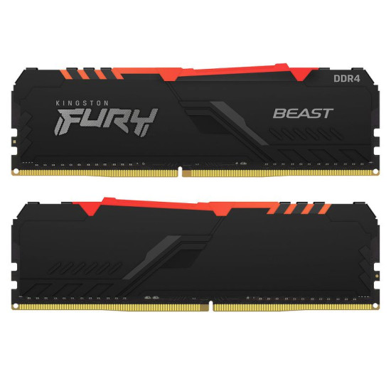 Kingston Fury Beast 32 GB (2x16GB) DDR4 3600 MHz (KF436C18BBAK2/32)