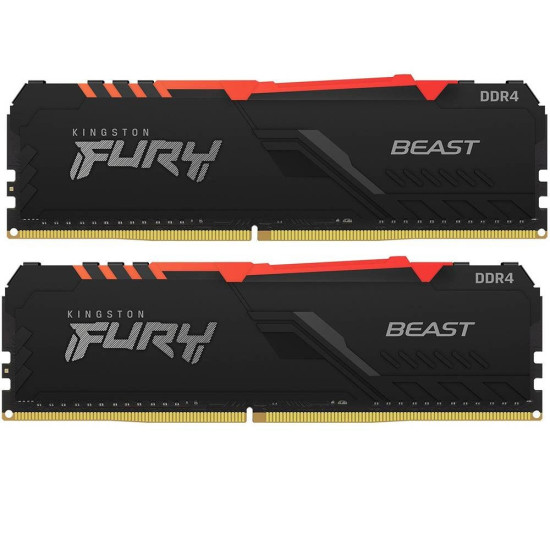 Kingston Fury Beast 32 GB (2x16GB) DDR4 3600 MHz (KF436C18BBAK2/32)