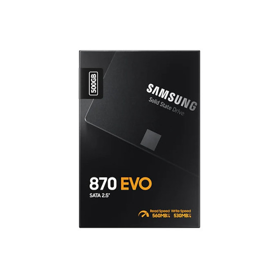 Samsung 870 Evo 500 GB 2.5" SATA3 SSD 560/530 (MZ-77E500BW)