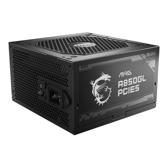 MSI MAG A850GL PCIe 5.0 850W 80+ Gold Tam Modüler Güç Kaynağı