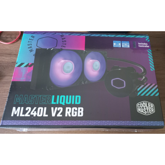 Cooler Master Masteliquid ML240L V2 240 mm Sıvı Soğutma Kiti (MLW-D24M-A18PC-R2) Cooler Master Masteliquid ML240L V2 240 mm Sıvı Soğutma Kiti (MLW-D24M-A18PC-R2)