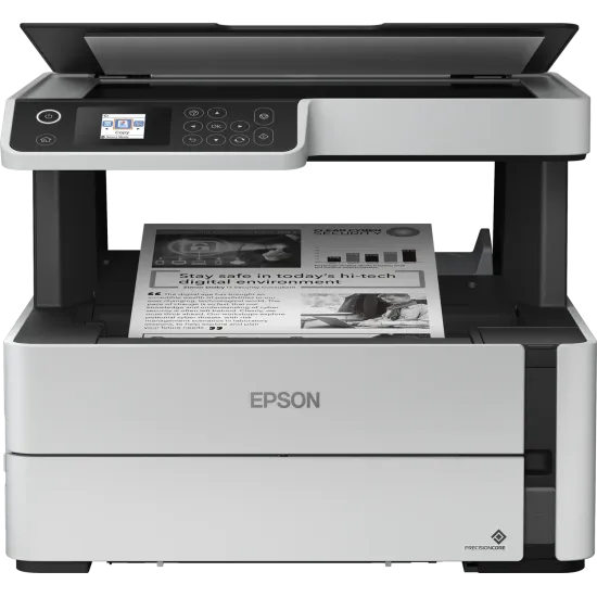 Epson EcoTank M2170 Wi-Fi + Tarayıcı + Fotokopi Mono Çok Fonksiyonlu Tanklı Mürekkep Püskürtmeli Yazıcı Epson EcoTank M2170 Wi-Fi + Tarayıcı + Fotokopi Mono Çok Fonksiyonlu Tanklı Mürekkep Püskürtmeli Yazıcı
