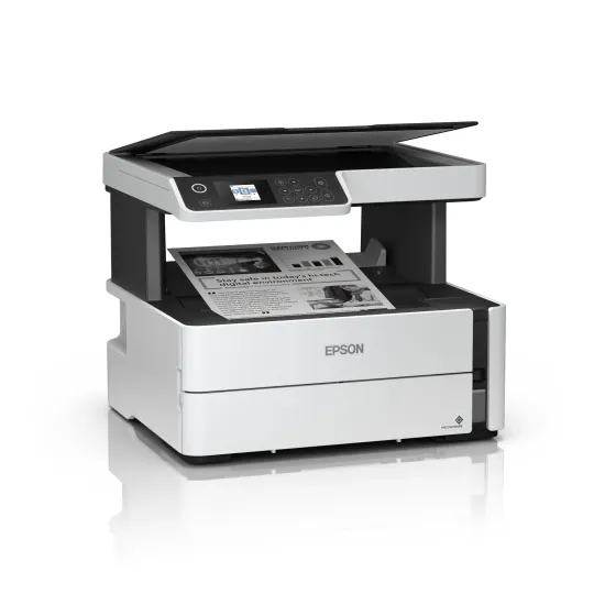 Epson EcoTank M2170 Wi-Fi + Tarayıcı + Fotokopi Mono Çok Fonksiyonlu Tanklı Mürekkep Püskürtmeli Yazıcı Epson EcoTank M2170 Wi-Fi + Tarayıcı + Fotokopi Mono Çok Fonksiyonlu Tanklı Mürekkep Püskürtmeli Yazıcı
