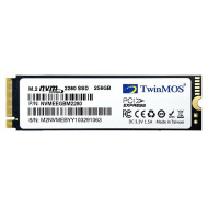 Twinmos 256 Gb Nvme SSD Disk (NVMEEGBM2280)