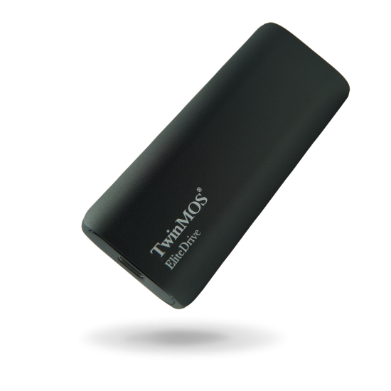 TwinMOS Taşınabilir SSD 512 GB EliteDrive USB 3.2/Type-C (PSSDFGBMED32B)