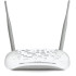 Tp-Link Td-W9970 4 Port 300 Mbps 2x5dbi Fiber Vdsl2/Adsl2+ Modem/Router