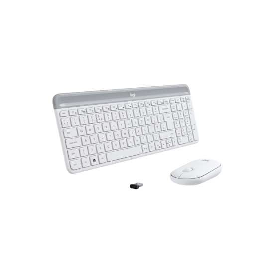 Logitech MK470 Kablosuz Q Klavye Mouse Set Beyaz (920-009436)