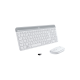Logitech MK470 Kablosuz Q Klavye Mouse Set Beyaz (920-009436)