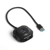 Dark DK-AC-USB345 USB3.0 TO 4 Port USB3.0 1xMicro USB Siyah HUB Çoklayıcı